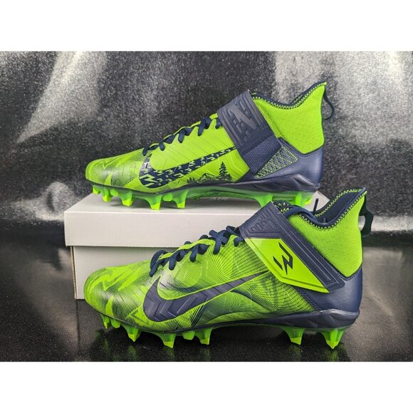 Nike Alpha Menace Pro 2 Mid RW Russell Wilson Football Cleat Men's Size11.5 New - Picture 2 of 8